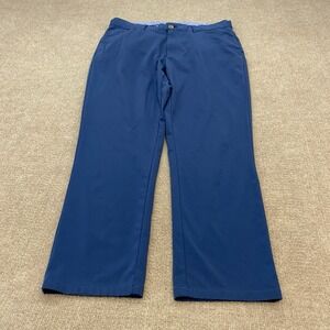 Johnnie-O Pants Mens 33x27 Hemmed Stretch London Chino Casual Office